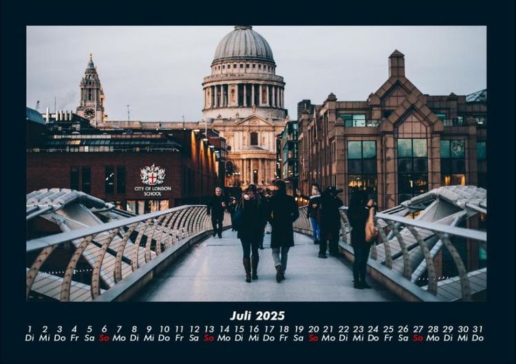 Produktbild: London - Impressionen 2025 Fotokalender DIN A4
