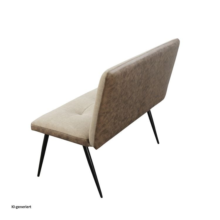Produktbild: HTI-Living HTI-Living 2-Sitzer Bank Antikbraun/Taupe Joschka