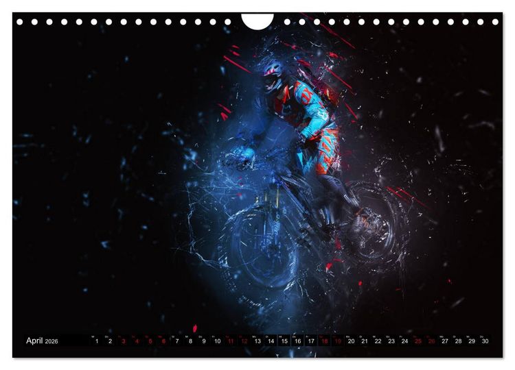 Produktbild: Downhill Explosion (Wandkalender 2026 DIN A4 quer), CALVENDO Monatskalender