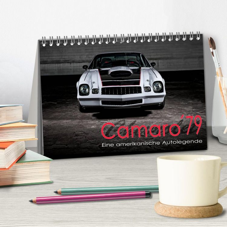 Produktbild: Chevrolet Camaro &acute;79 (Tischkalender 2026 DIN A5 quer), CALVENDO Monatskalender