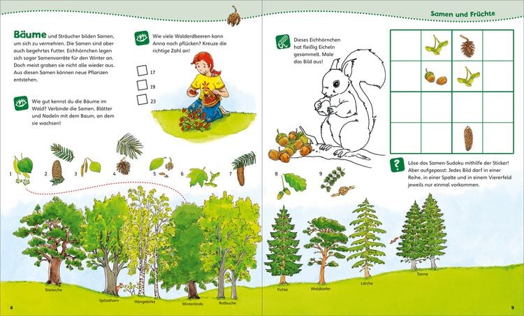 Produktbild: Mitmach-Heft Wald