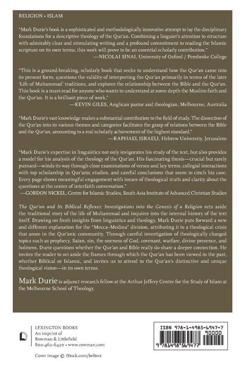 Produktbild: Qur'an and Its Biblical Reflexes