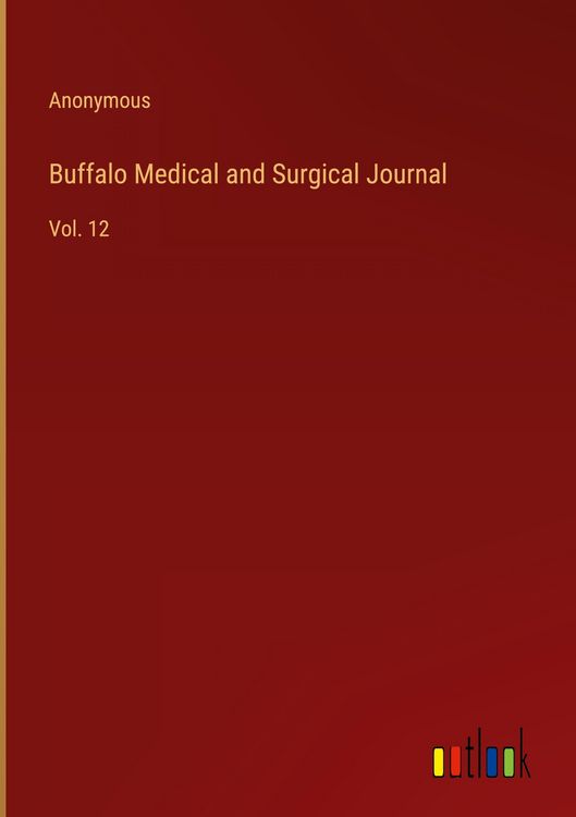 Produktbild: Buffalo Medical and Surgical Journal