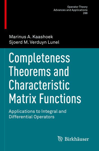Produktbild: Completeness Theorems and Characteristic Matrix Functions