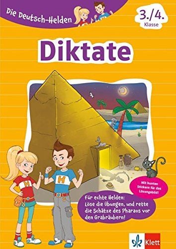 Produktbild: Die Deutsch-Helden Diktate 3./4. Klasse
