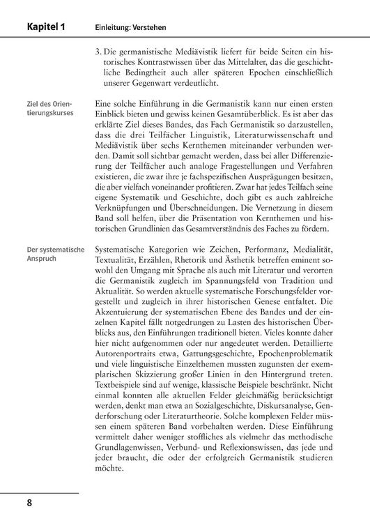 Produktbild: Friedrich, U: Orientierungskurs Germanistik