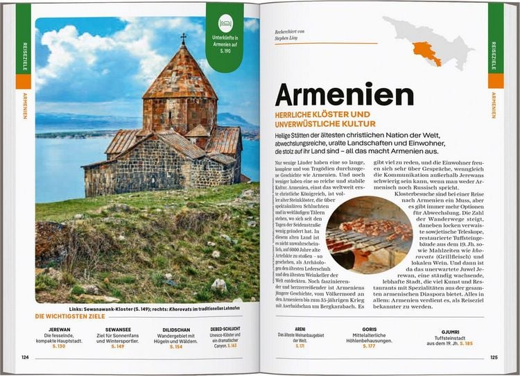 Produktbild: LONELY PLANET Reisef&uuml;hrer Georgien, Armenien & Aserbaidschan