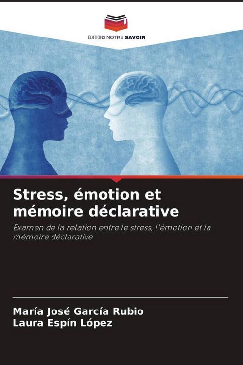 Produktbild: Stress, &eacute;motion et m&eacute;moire d&eacute;clarative