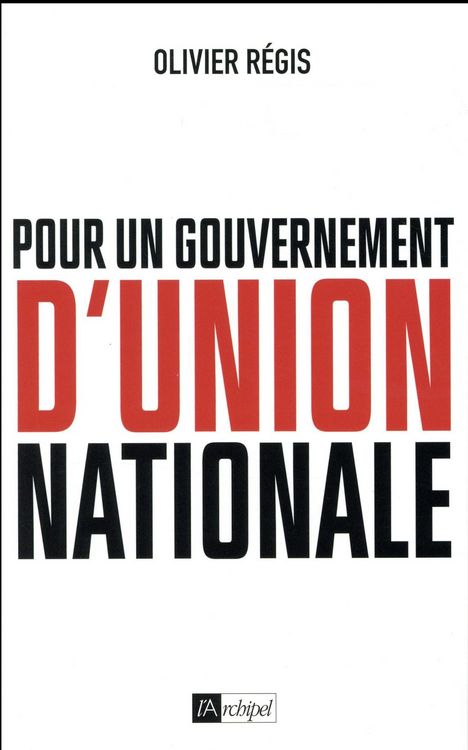Produktbild: Pour un Gouvernement D'Union Nationale