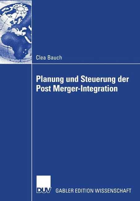 Produktbild: Planung und Steuerung der Post Merger-Integration