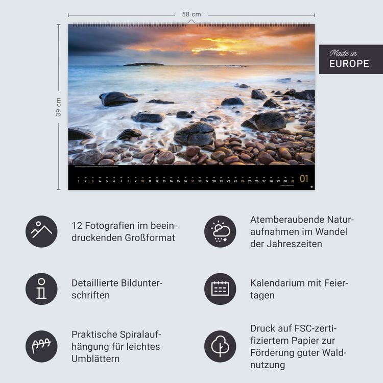 Produktbild: Horizonte Kalender 2027
