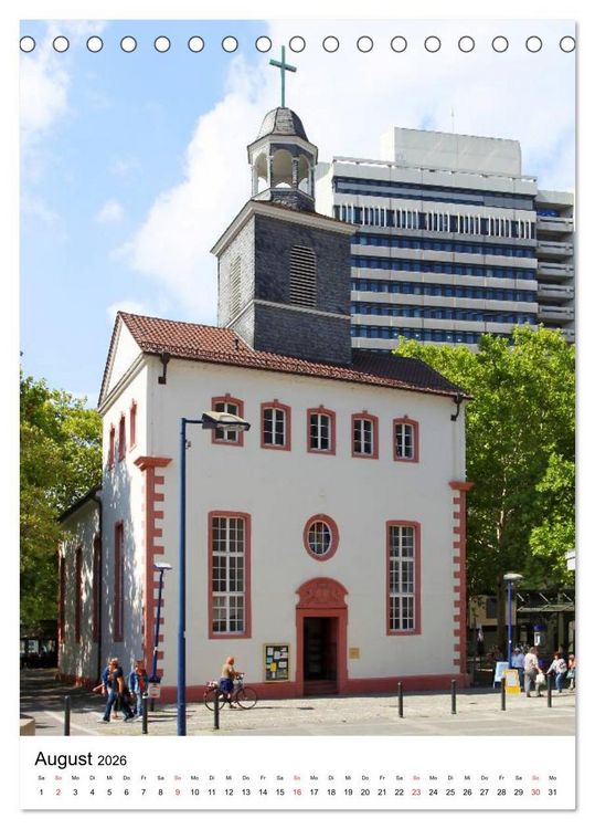 Produktbild: Offenbach 2026 von Petrus Bodenstaff (Tischkalender 2026 DIN A5 hoch), CALVENDO Monatskalender