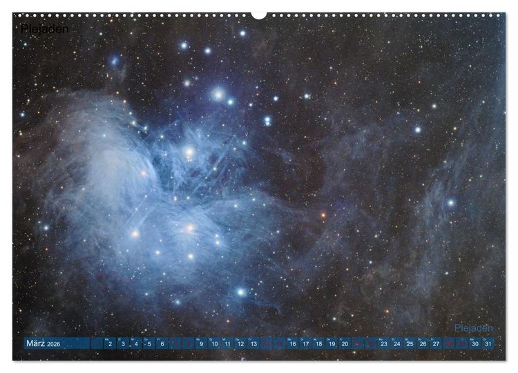 Produktbild: Deep Sky Kalender (hochwertiger Premium Wandkalender 2026 DIN A2 quer), Kunstdruck in Hochglanz