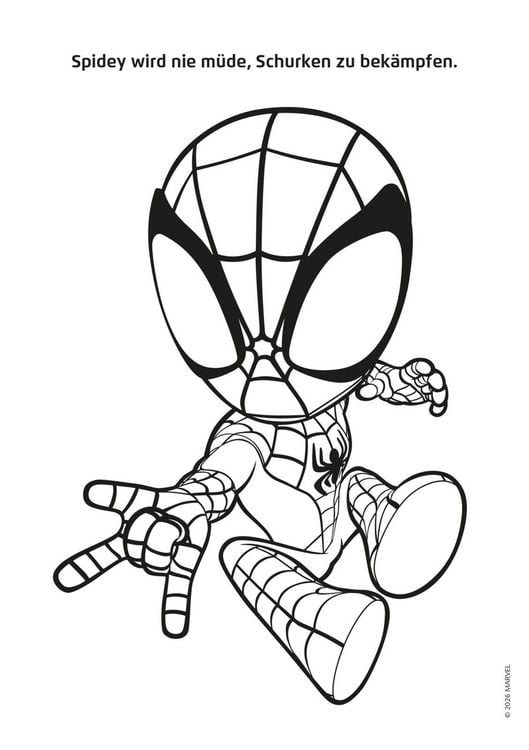 Produktbild: Spidey und seine Super-Freunde: Megacooler Malspa&szlig;