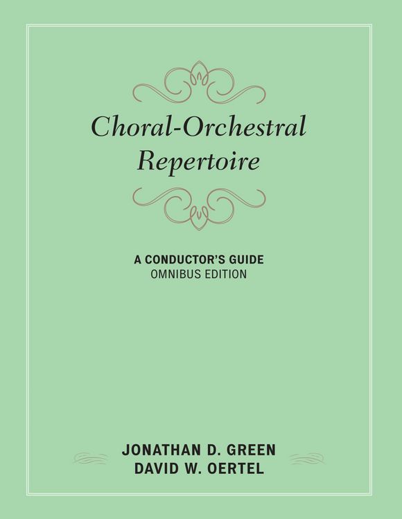 Produktbild: Choral-Orchestral Repertoire
