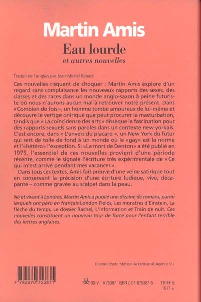 Produktbild: Eau lourde et autres nouvelles