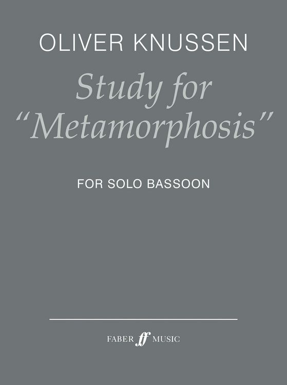 Produktbild: Knussen, O: Study for Metamorphosis