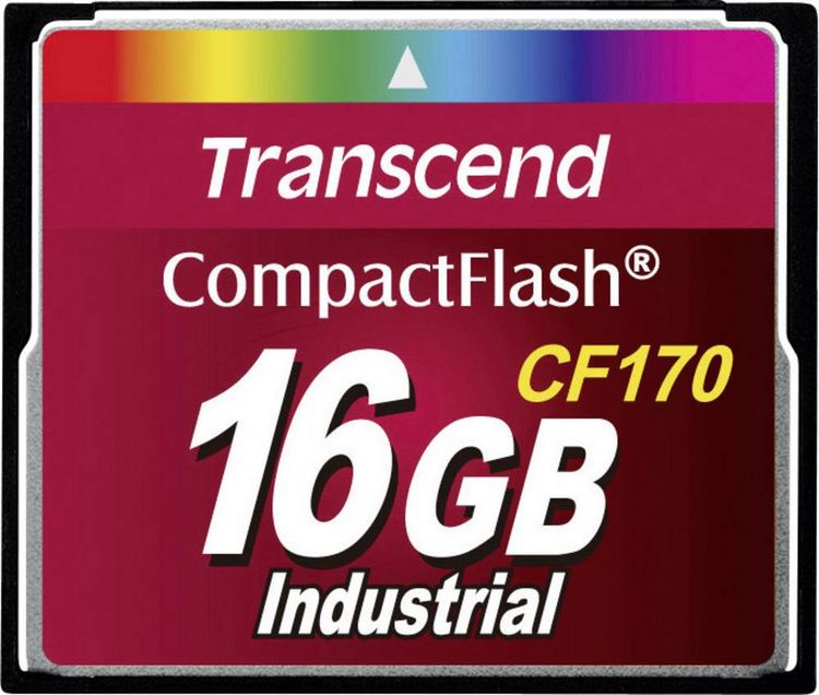 Produktbild: Transcend CF170 Industrial CF-Karte Industrial 16 GB