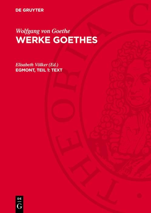 Produktbild: Egmont, Teil 1: Text