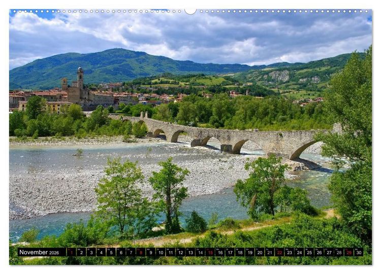 Produktbild: Emilia-Romagna (Wandkalender 2026 DIN A2 quer), CALVENDO Monatskalender
