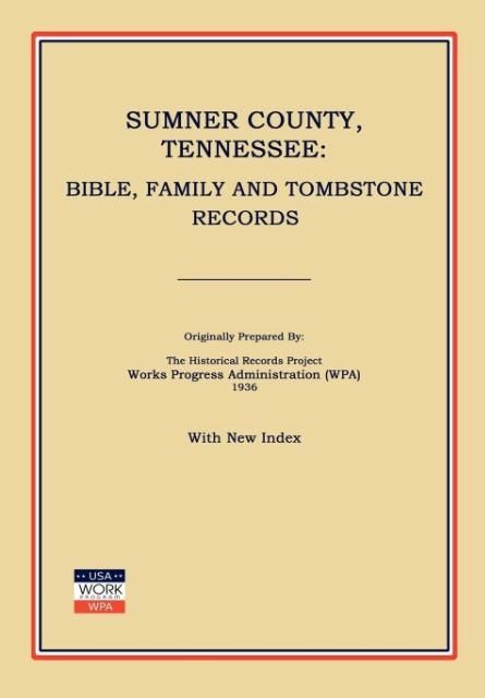 Produktbild: Sumner County, Tennessee