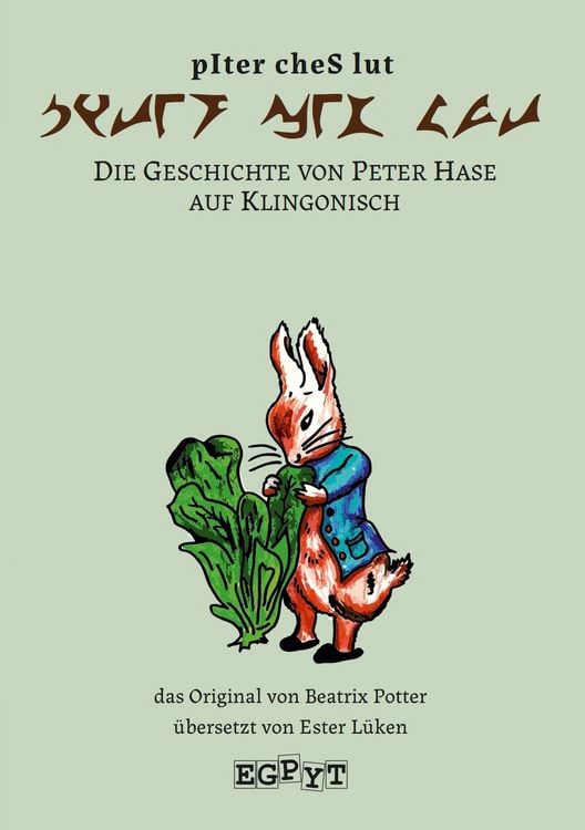 Produktbild: Die Geschichte von Peter Hase auf Klingonisch