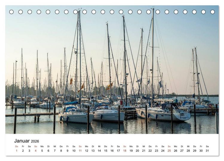 Produktbild: OSTSEE Wundersch&ouml;nes Deutschland (Tischkalender 2026 DIN A5 quer), CALVENDO Monatskalender