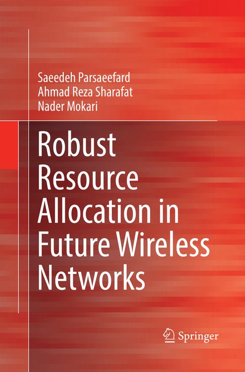 Produktbild: Robust Resource Allocation in Future Wireless Networks
