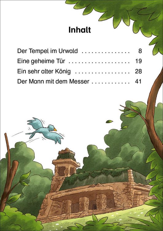 Produktbild: Lesel&ouml;wen 2. Klasse - Abenteuer im Maya-Tempel