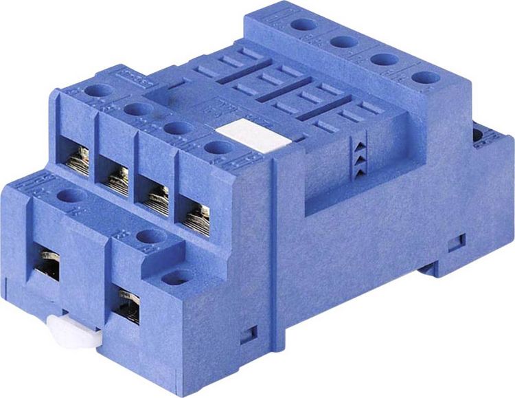 Produktbild: Finder 96.74 Relaissockel  Passend f&uuml;r Serie: Finder Serie 56 Finder 56.34 (L x B x H) 78 x 46 x 30 mm  1 St.