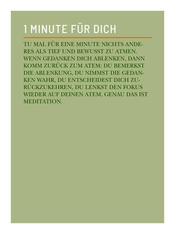 Produktbild: Die 1-Minuten-Strategie gegen Overthinking