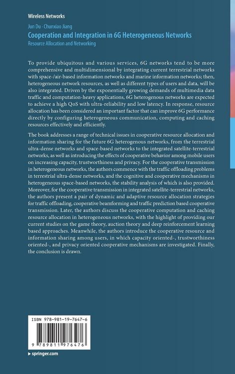 Produktbild: Cooperation and Integration in 6G Heterogeneous Networks
