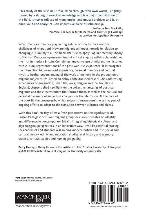 Produktbild: Life history and the Irish migrant experience in post-war England
