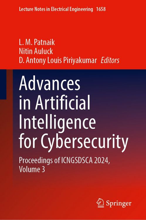 Produktbild: Advances in Artificial Intelligence for Cybersecurity