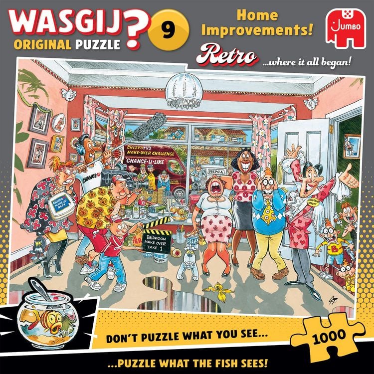 Produktbild: Wasgij Retro Original 9 - Reine Geschmackssache - Puzzle 1000 Teile