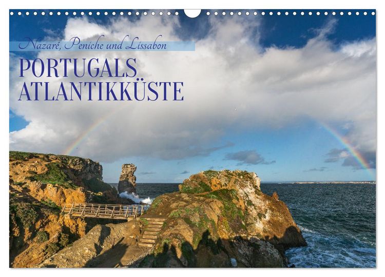 Produktbild: Portugals Atlantikk&uuml;ste (Wandkalender 2026 DIN A3 quer), CALVENDO Monatskalender