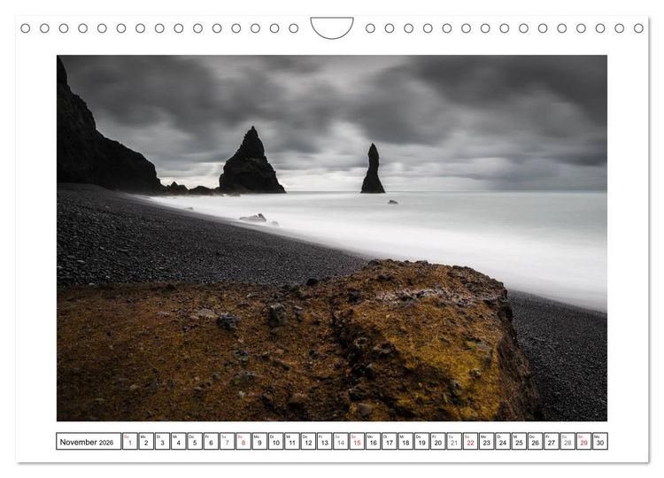 Produktbild: Island (Wandkalender 2026 DIN A4 quer), CALVENDO Monatskalender