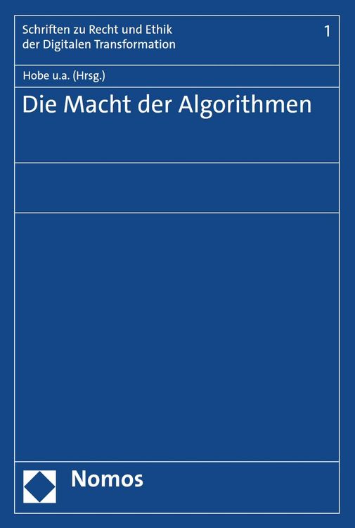 Produktbild: Die Macht der Algorithmen