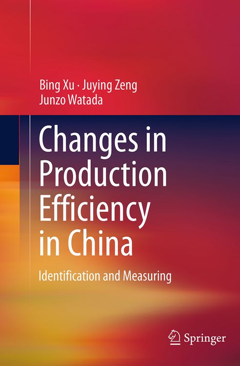 Produktbild: Changes in Production Efficiency in China