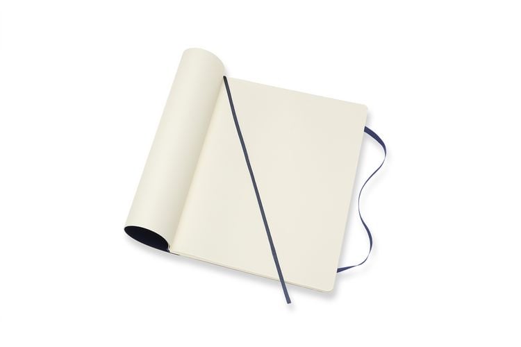 Produktbild: MOLESKINE NOTIZBUCH XL, BLANKO, SOFT COVER, SAPHIR