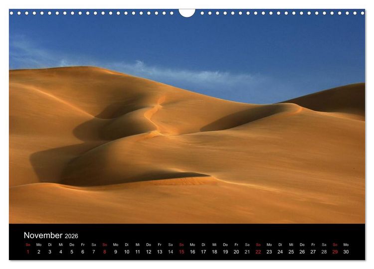 Produktbild: SAHARA (Wandkalender 2026 DIN A3 quer), CALVENDO Monatskalender