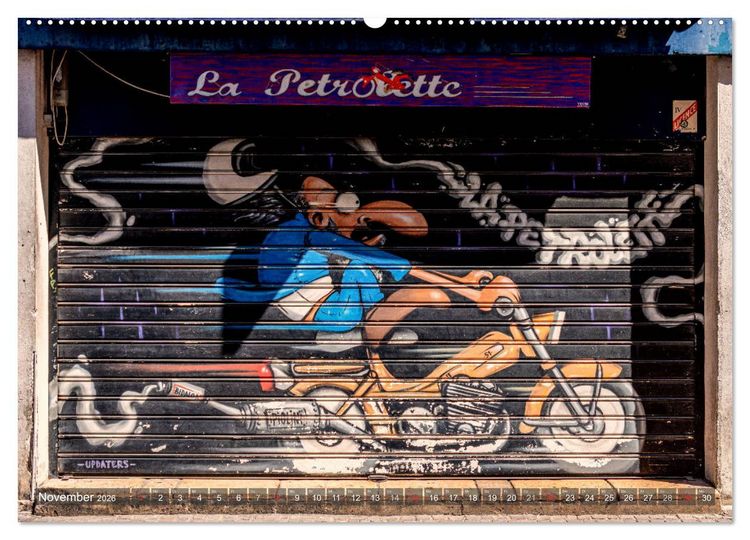 Produktbild: Streetart international (hochwertiger Premium Wandkalender 2026 DIN A2 quer), Kunstdruck in Hochglanz