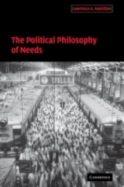 Produktbild: Political Philosophy of Needs