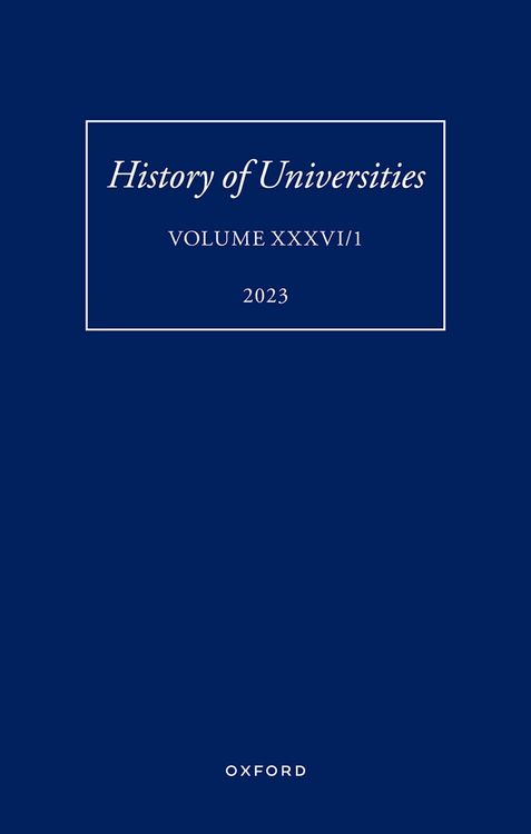 Produktbild: History of Universities: Volume XXXVI / 1
