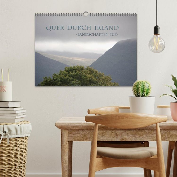Produktbild: Quer durch Irland - Landschaften pur (Wandkalender 2026 DIN A3 quer), CALVENDO Monatskalender