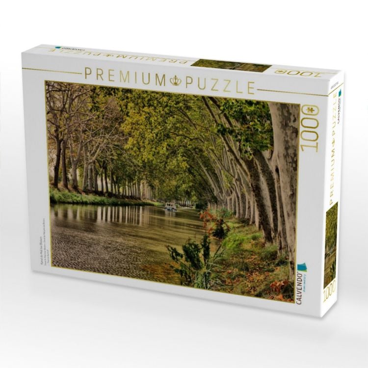 Produktbild: CALVENDO Puzzle Kanal du Midi bei B&eacute;ziers | 1000 Teile Lege-Gr&ouml;&szlig;e 64x48cm Foto-Puzzle f&uuml;r gl&uuml;ckliche Stunden