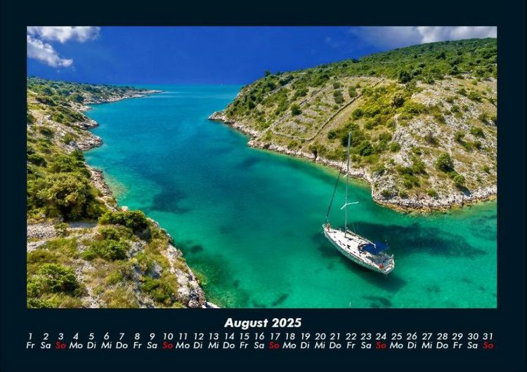 Produktbild: Naturlandschaften 2025 Fotokalender DIN A4