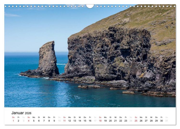 Produktbild: Neuseeland (Wandkalender 2026 DIN A3 quer), CALVENDO Monatskalender
