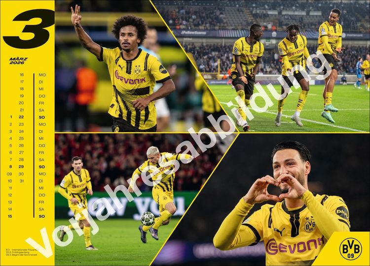 Produktbild: BVB Edition Kalender 2027