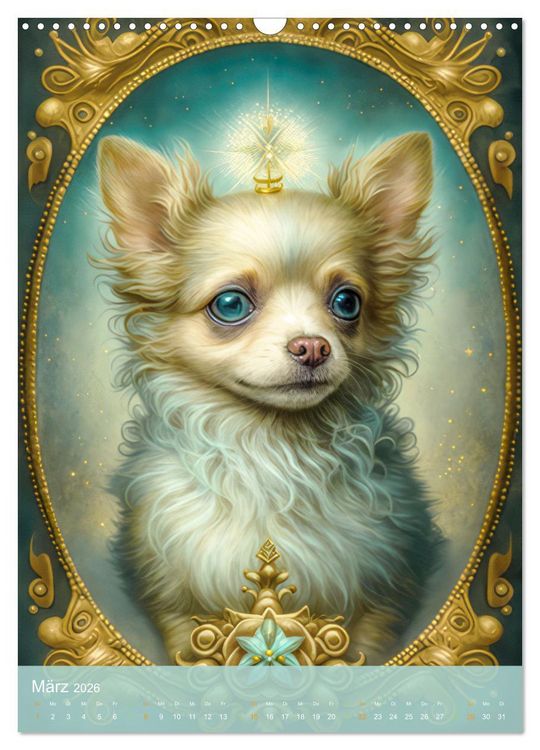Produktbild: Tiere im Tarot Stil (Wandkalender 2026 DIN A3 hoch), CALVENDO Monatskalender